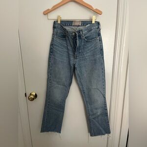 Everlane kick crop jeans